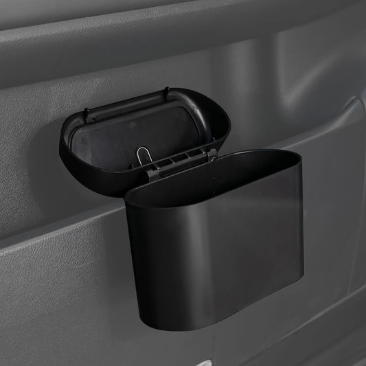 Mini Car Trash Can with Lid – Waterproof Waste Bin & Storage Organizer for a Pristine Interior